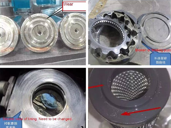未準(zhǔn)確注油的力士樂液壓泵故障